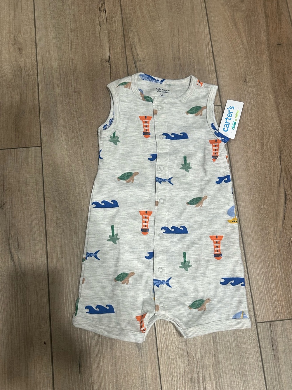 NWT Baby Boys Lighthouse Romper by Carter’s - Size 24M